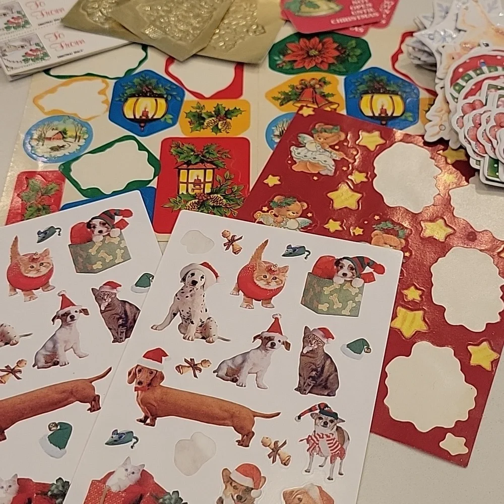 Christmas Gift Tag Sticker Bundle - Picture 4 of 6
